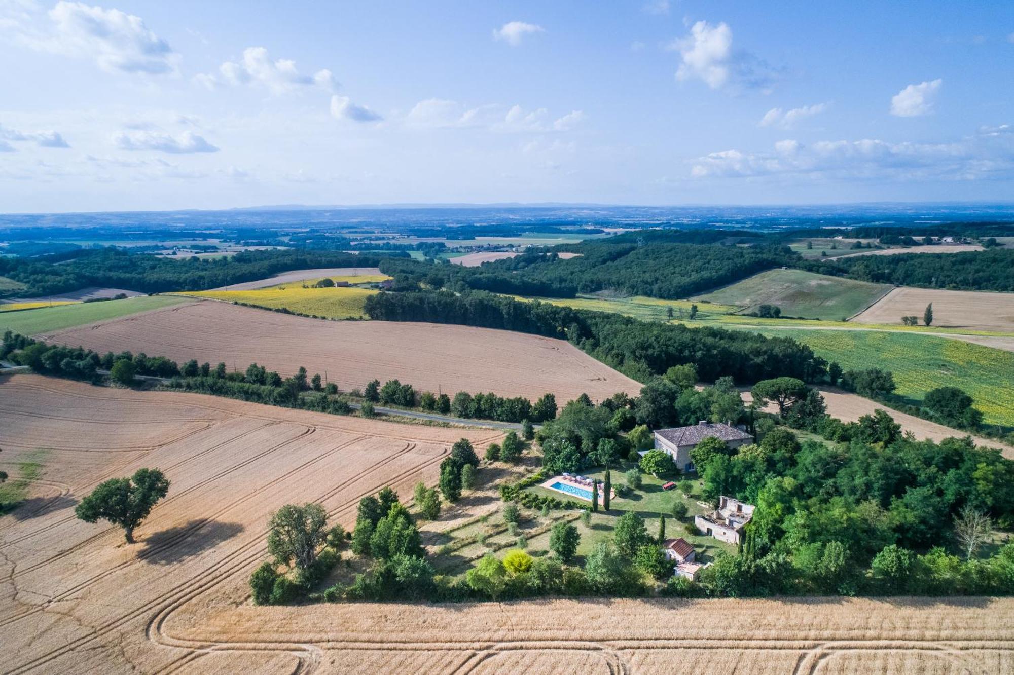 Au Mas Des Calmettes Bed and Breakfast Parisot  Eksteriør billede